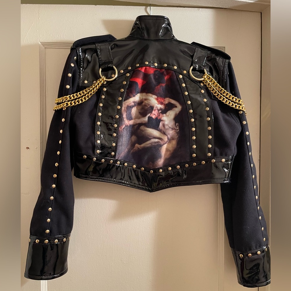 Toxic Vision’s Dante and Virgil bolero jacket. Only two ever made!!